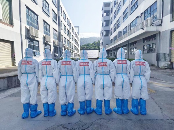 奮勇當先，筑牢疫情防控第一道防線——日東科技疫情防控紀實